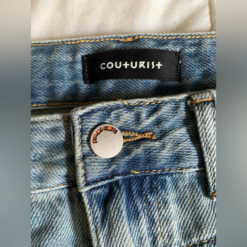 Couturist denim maxi skirt (L) - Picture 9 of 10